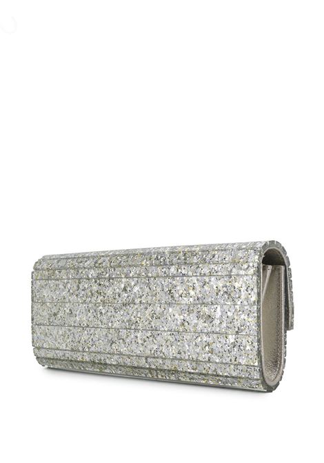 Clutch Sweetie con glitter in beige Jimmy Choo - donna JIMMY CHOO | SWEETIECOCCHMPGN